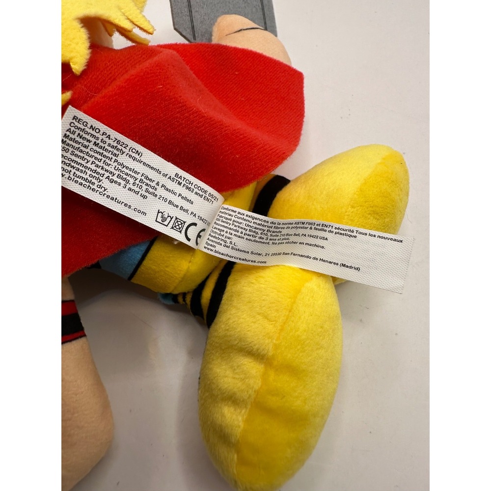 Bleacher Creatures 10" Marvel Kuricha Thor Plush with Hammer 2021 - Picture 12 of 13
